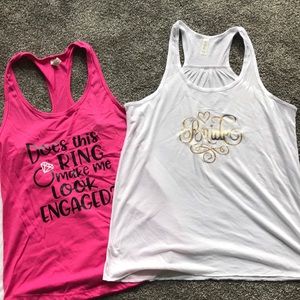 4 New Bride - Bride to Be Tank Tops